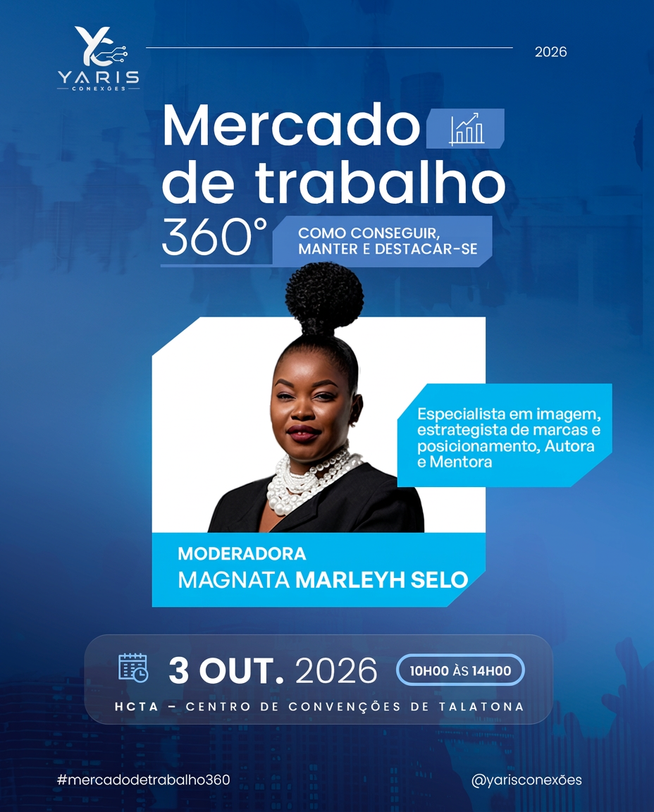 Banner oficial do orador Magnata Marlelyh Selo — Mercado de Trabalho 360°